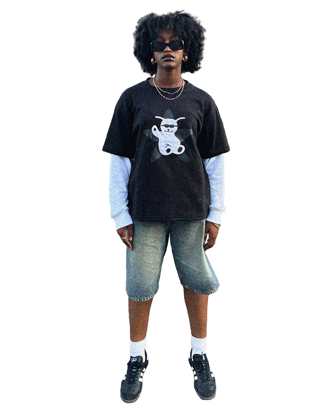 Layered Long-Sleeve Shirt