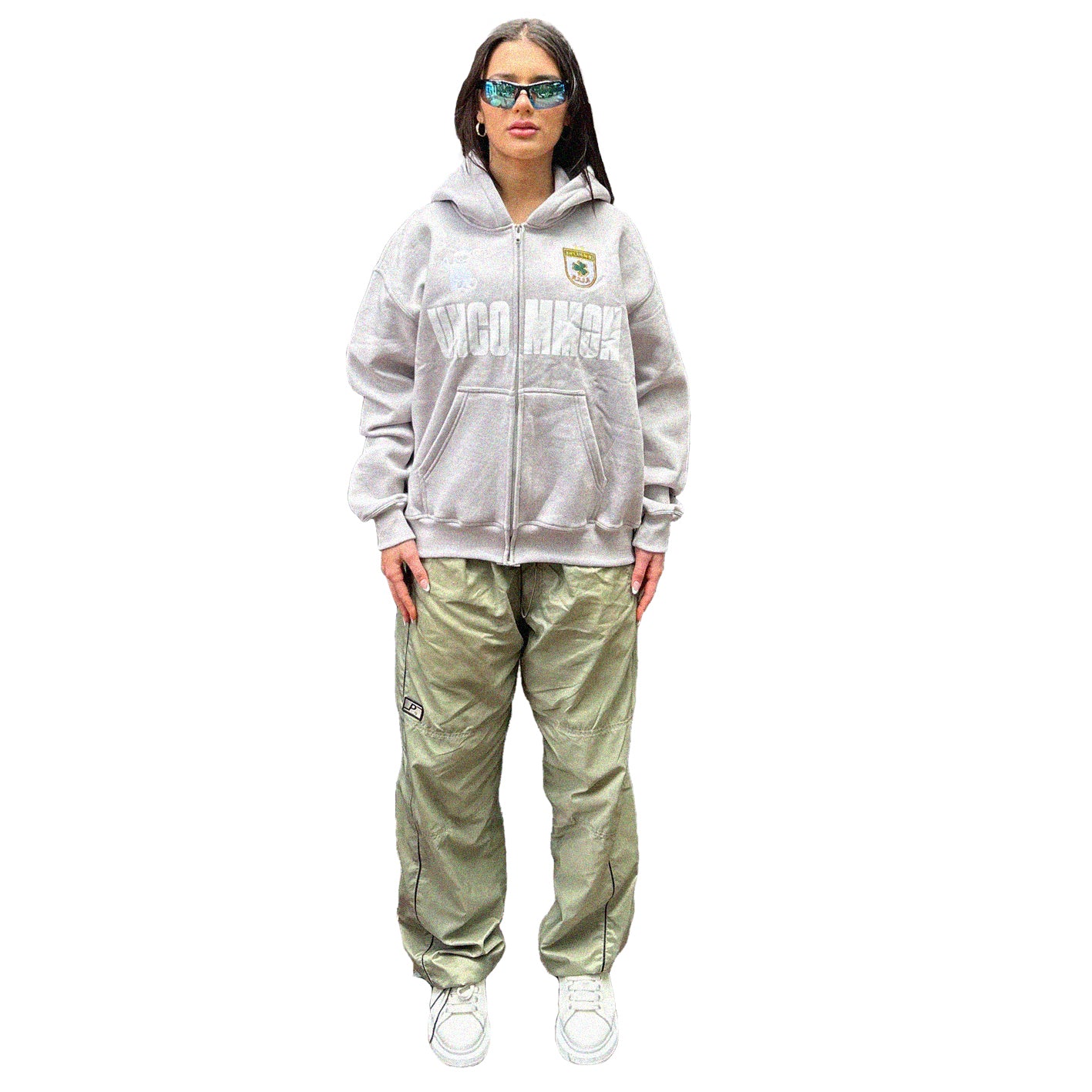 "Clover" Zip-Up Hoodie