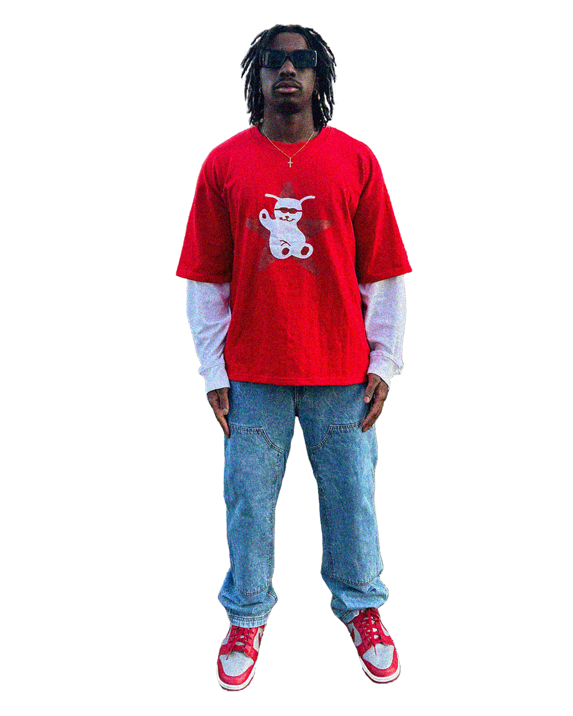 Layered Long-Sleeve Shirt